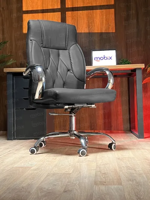 Chaise CIRTA opérateur PDG en simili cuir de la marque Mobix dz