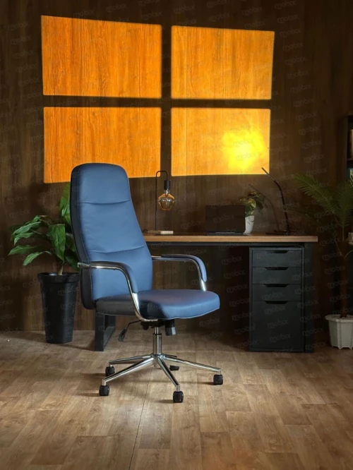 Chaise de bureau opérateur STELLAR en simili cuir de la marque MOBIXDZ