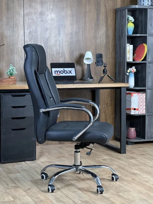 Chaise CIRTA opérateur PDG en simili cuir de la marque Mobix dz