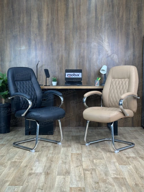 Chaise de bureau fauteuil PDG PILOT simili cuir marque Mobix dz