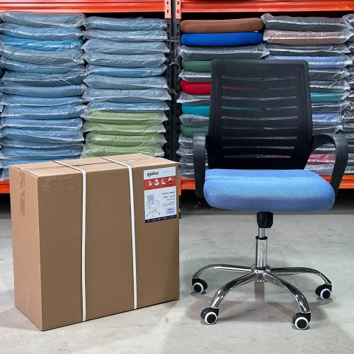 Chaise bureau opérateur VECELO assise couleur Mobix dz