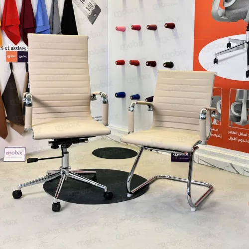 Chaise de direction NOBLE fauteuil PDG ergonomique haut de gamme de la marque Mobix dz