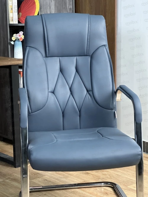 Chaise CIRTA visiteur PDG en simili cuir de la marque Mobix dz