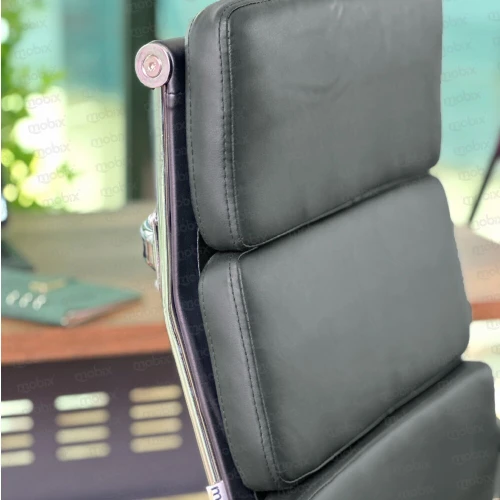 Fauteuil de bureau AURA noir _ style et confort au bureau MOBIX-DZ