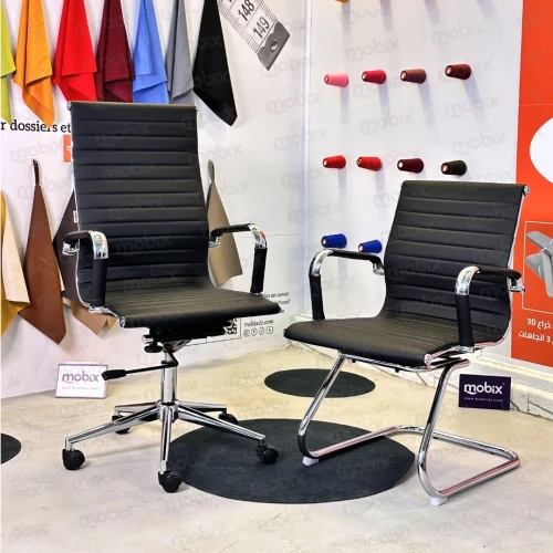Chaise de direction NOBLE fauteuil PDG ergonomique haut de gamme de la marque Mobix dz