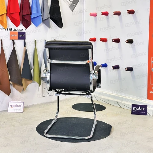 Chaise de direction AURA visiteur noir de la marque Mobix dz
