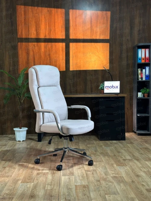 Chaise de bureau PDG OPERA fauteuil luxueux simili cuir de la marque mobixdz
