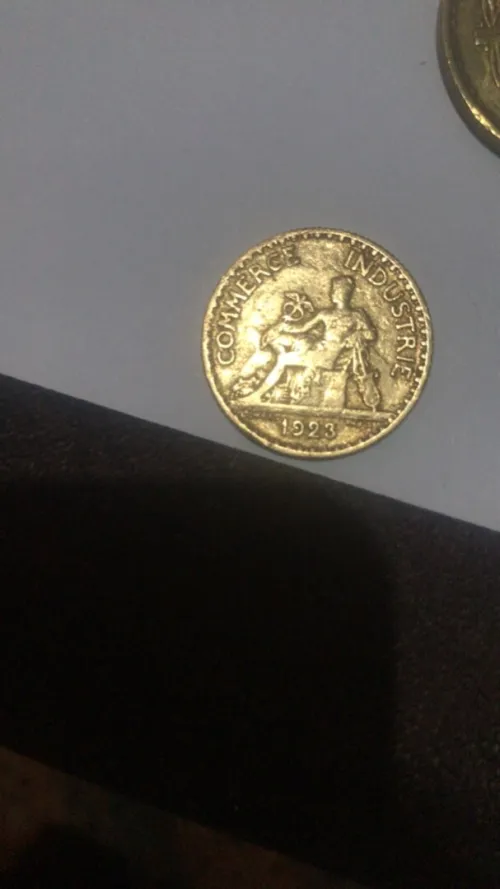 Les Pieces de 5 francs  2 francs 1 francs..