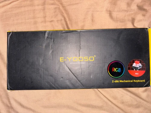 Clavier mécanique gaming E-YOSOO Z686