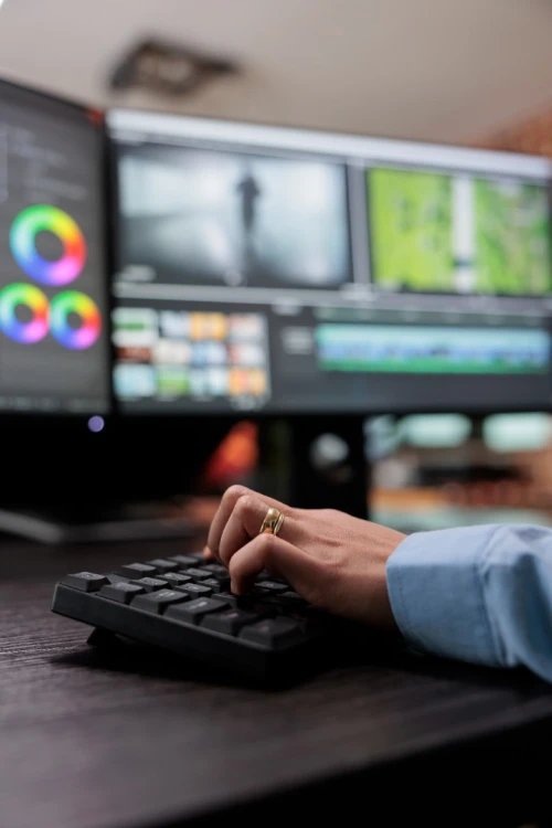 Montage Video Design Graphic