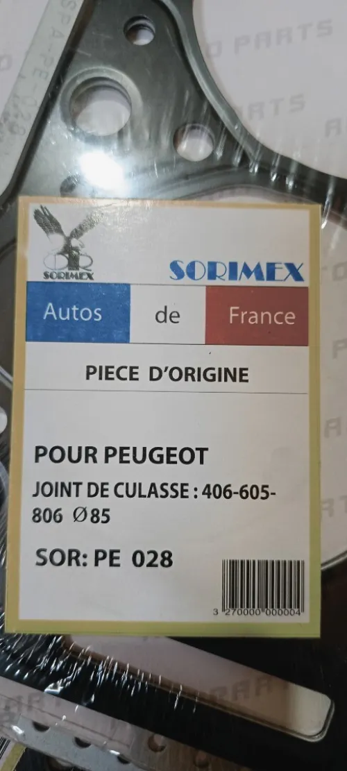 Lot de pièces de rechange pour Peugeot et Renault 