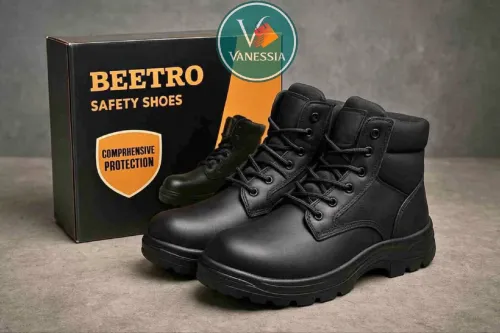 Chaussure De Sécurité Fabriqué Du Cuir Solide Et De Haute Qualité Pointure Beetro Tc0207