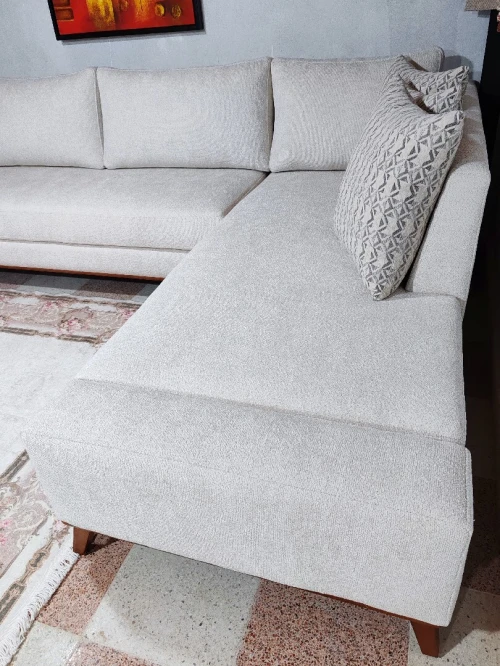 Salon d'angle scandinave 