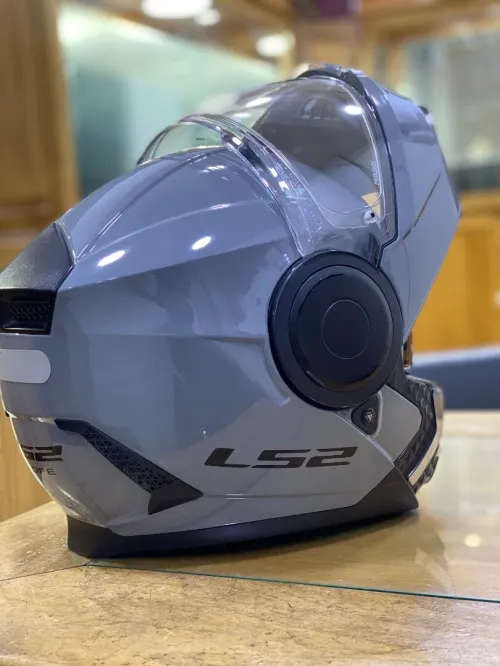 LS2 Casque Moto Modulable Scope gris Nardo