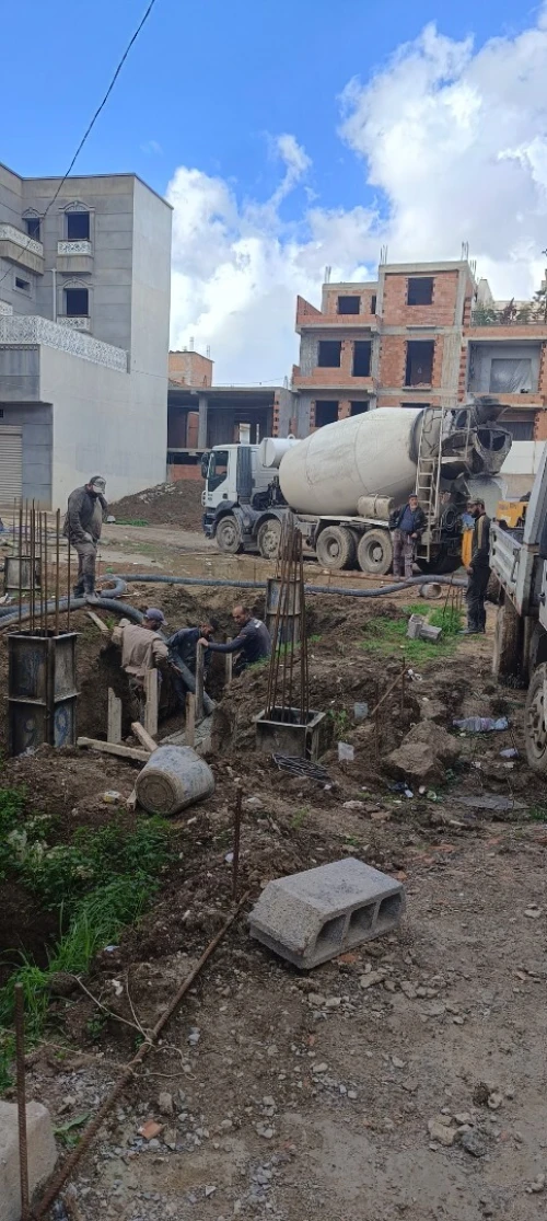 Construction des villas en béton armé 