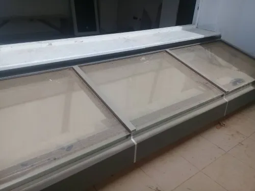 Séparation en verre 