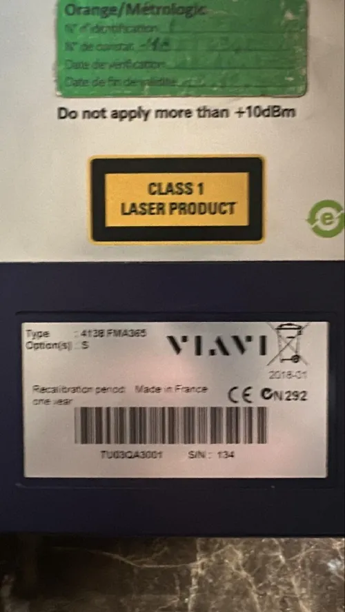 OTDR Fibre optique VIAVI MTS 4000 V2
