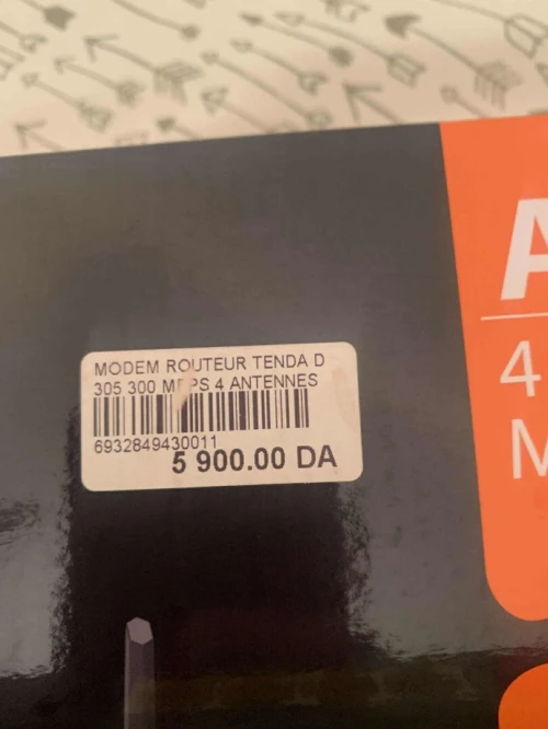 Modem tenda d305 quasiment neuf