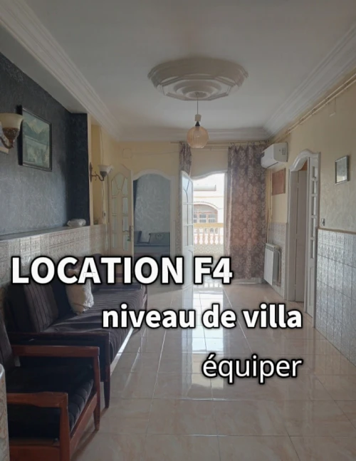 Location Appartement Niveau de villa F4 Oran Oran