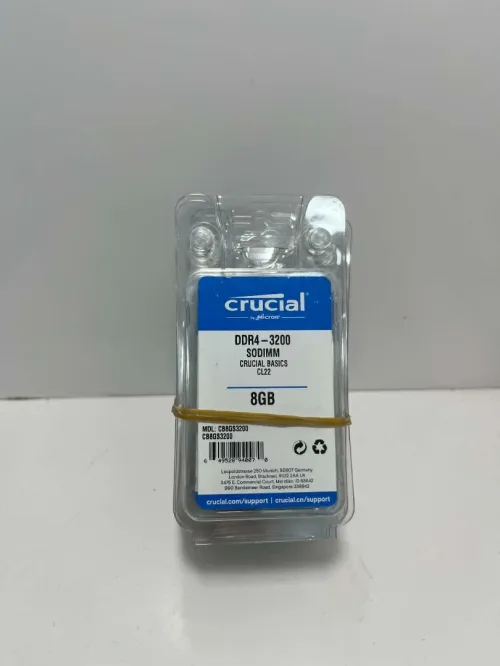 RAM CRUCIAL LAPTOP - 8GB DDR4-3200 SODIMM