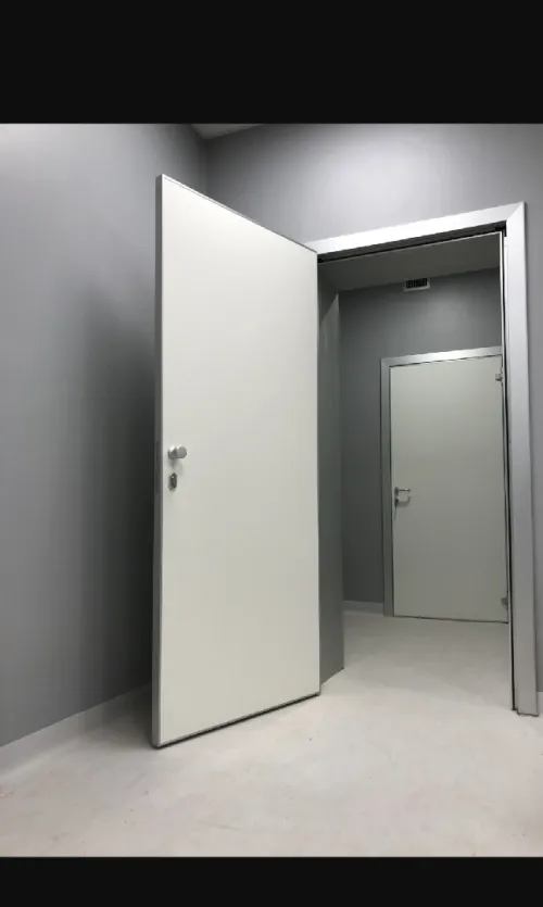 porte plombée et paravent plombé contre rayon X et porte technique 