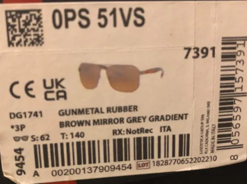 Lunettes de soleil neuves Prada Linea Rossa PS 51VS (Originales)