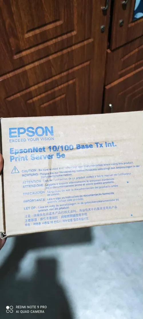 Epson SIDM Type B EpsonNet 10/100 Base Tx Internal Print Server 5e