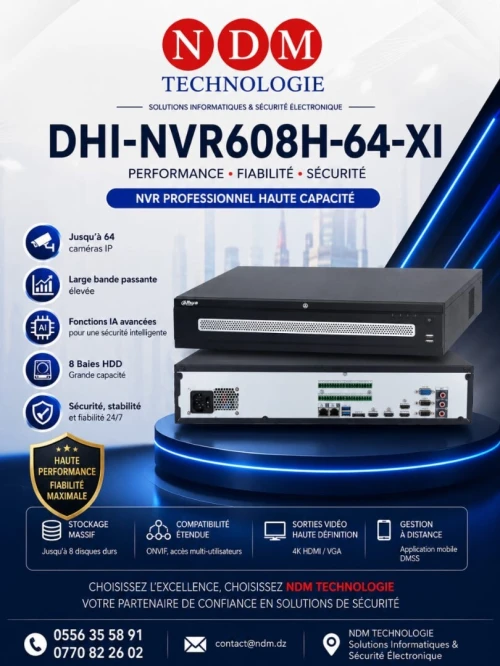 NVR DAHUA  64 PORT