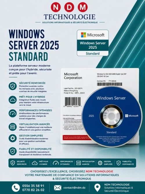 WINDOWS SERVER 2025 STANDARD Microsoft