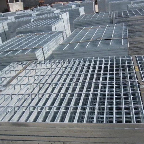 Caillebotis en acier galvanisé électroforgé et pressé