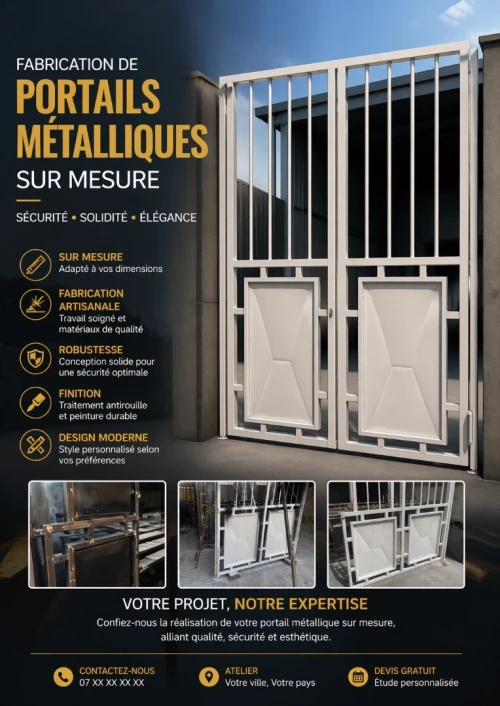 Portail sur mesure
