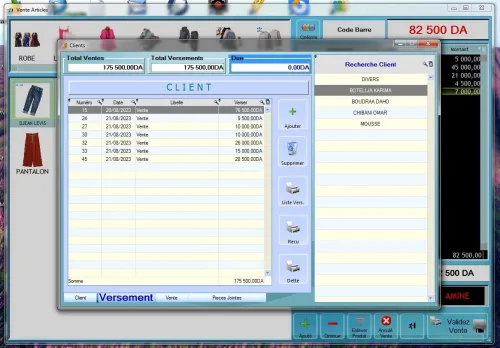 LOGICIEL GESTION VENTE ET GESTION DU STOCKS