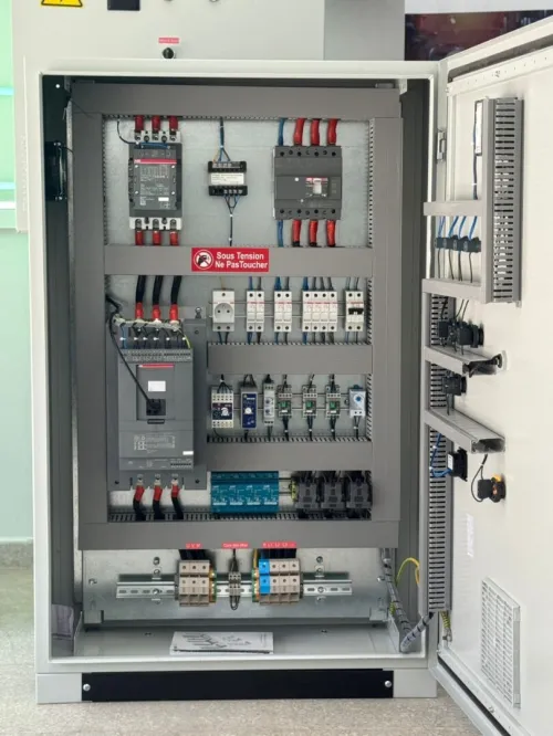 armoire électrique  démarrage progressif  pour tout type de pompe 37 kw 