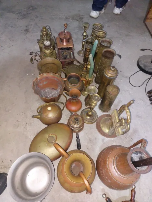 cuivre et décoration et matériel de sport نحاس