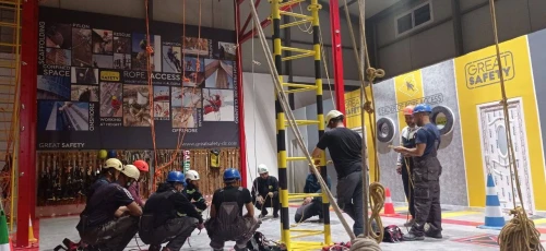 Formation Alpiniste - cordiste - travaux en hauteur sur corde - rope access
