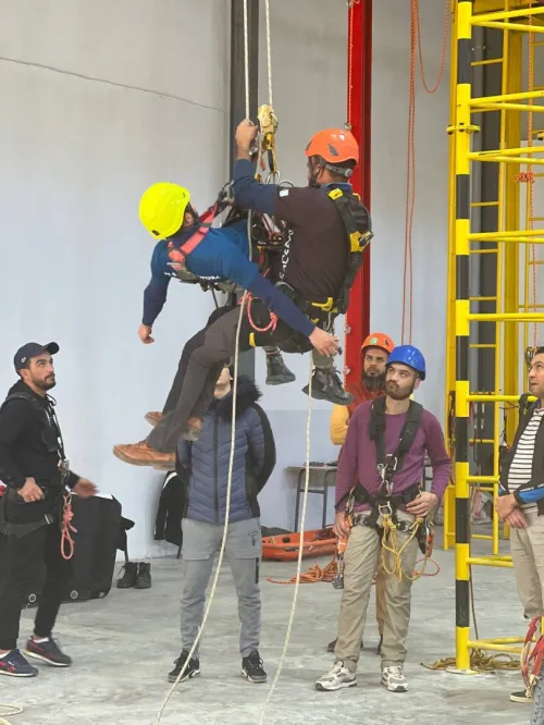 Formation Alpiniste - cordiste - travaux en hauteur sur corde - rope access
