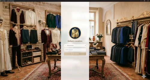 LocaStyle - Logiciel de gestion pour magasins de locations de vêtements/tenues traditionnelles etc