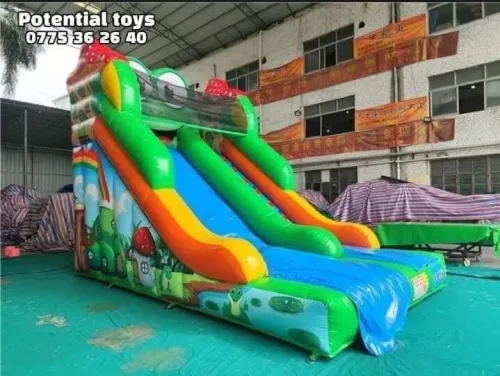 Toboggan gonflable importation 