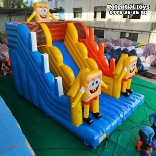 Toboggan gonflable importation 