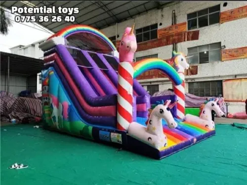 Toboggan gonflable importation 