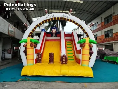 Toboggan gonflable importation 