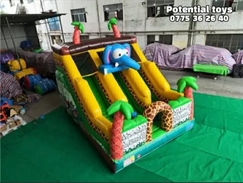 Toboggan gonflable importation 