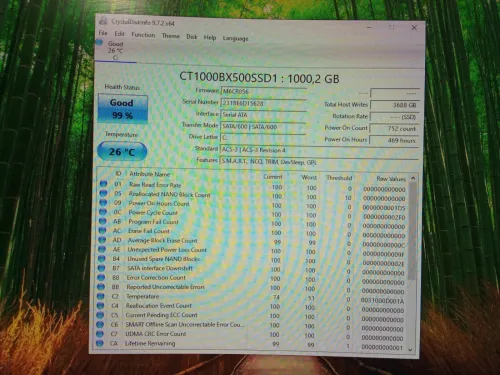 Crucial BX500 1TB 3D NAND