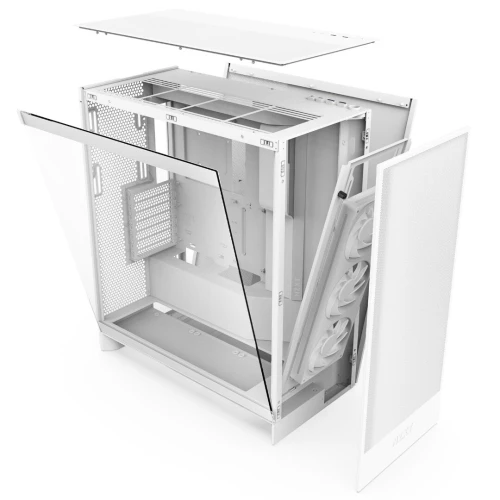 NZXT H7 Flow RGB Black (2024) White