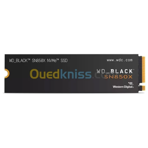 Western Digital SSD WD Black SN850X 4 To SSD 4 To M.2 2280 PCIe NVMe 4.0 x4 NAND 3D TLC