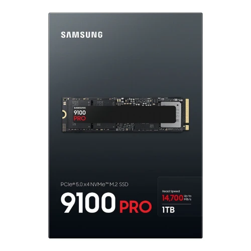 Samsung SSD 9100 PRO M.2 PCIe NVMe 1TB 14,700 MB/s