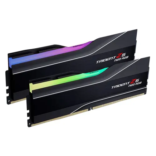 Ram G Skill Trident Z5 Neo RGB 32 Go 2x 16 Go DDR5 6400 MHz CL30 AMD EXPO White ( En configuration )