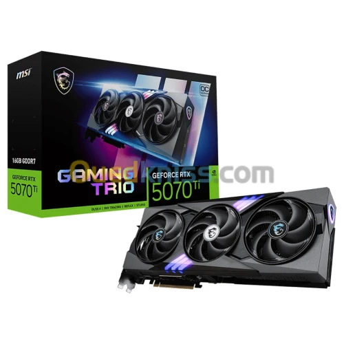 MSI GeForce RTX 5070 Ti 16G GAMING TRIO OC PLUS