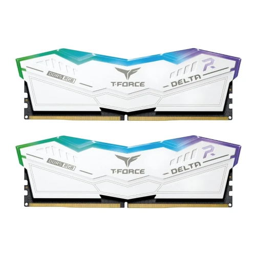 Ram TEAMGROUP T-Force Delta RGB DDR5 32GB (2x16GB) 6400MHz CL38 ( ( En BUNDLE ) )