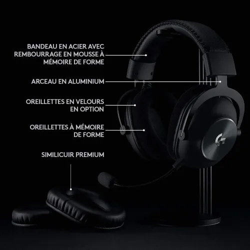 Logitech G Pro X SE Gaming Headset (Noir) Filaire